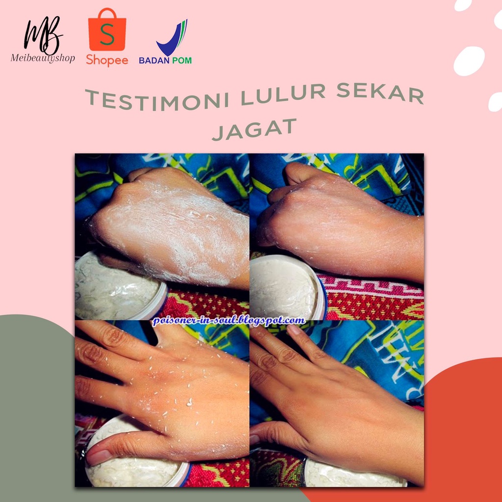 SEKAR JAGAT Lulur / Body Scrub Tradisional 100gr