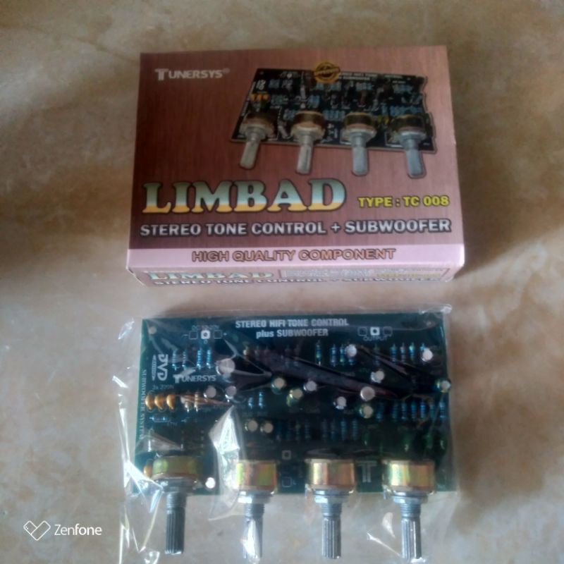 Kit Tone Control Stereo Subwofer LIMBAD Tunersys