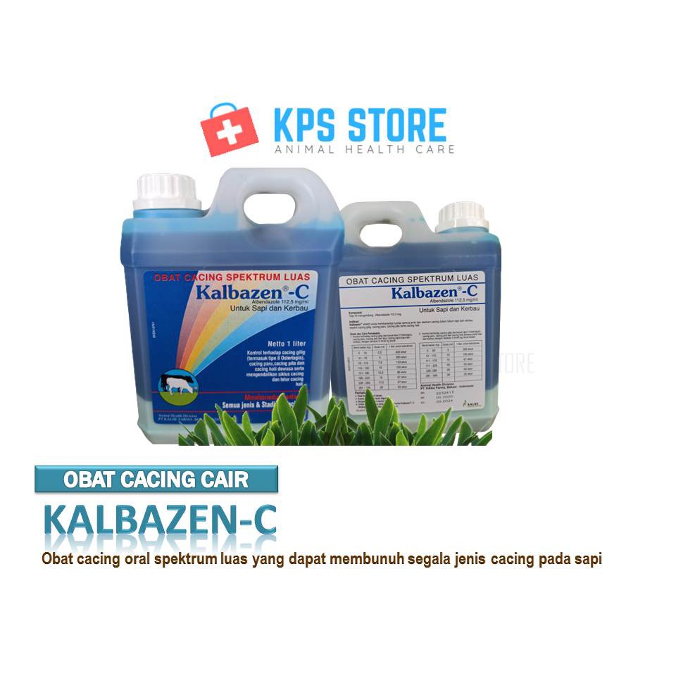 KALBAZEN C 1 Liter > OBAT CACING SAPI