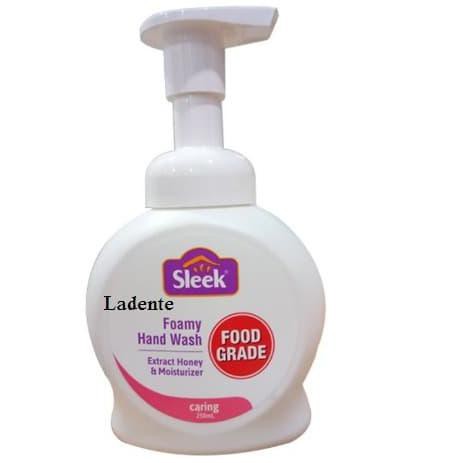 

Sleek Hand Wash Foamy Extract Honey Botol Pump 250 Ml - Caring