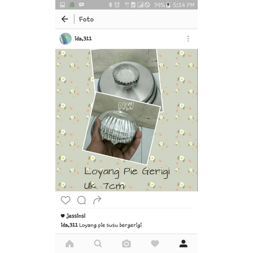 cetakan kue pie buah bulat / cetakan egg tart bulat / loyang pie 7cm isi 20pcs