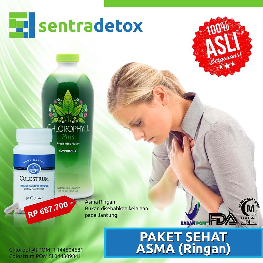 Paket asma ringan sentra detox synergy