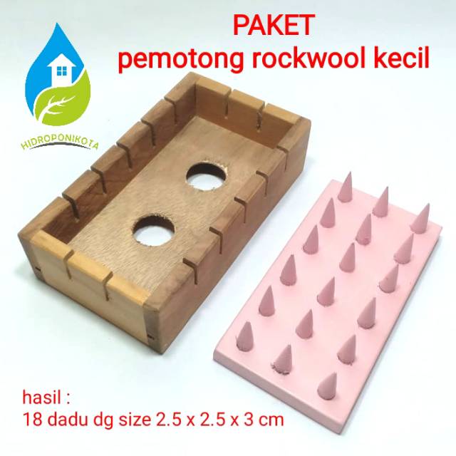 PCP - paket pemotong rockwool dan pelubang rockwool - alat cetakan rockwool