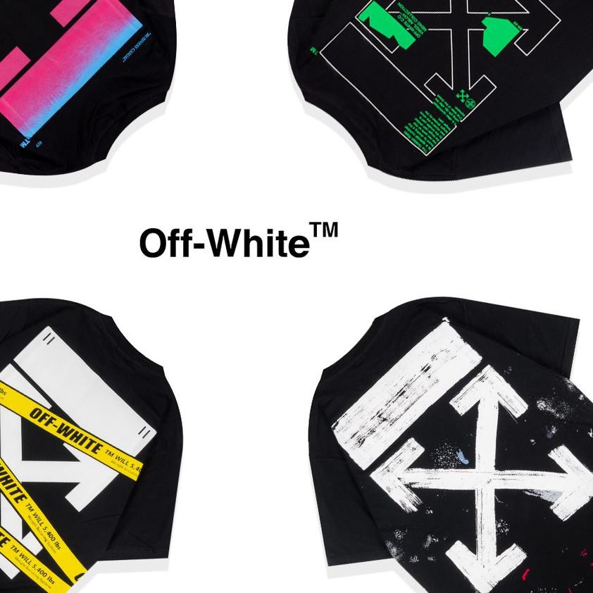 Promo KAOS OFF WHITE ARROWS FULL TAG & LOGO ORIGINAL | KAOS DISTRO | KAOS PRIA | OFF WHITE ..