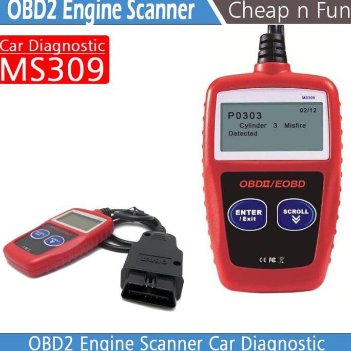 Silahkan Order] Ms309 Obd2 Engine Scanner Car Diagnostic