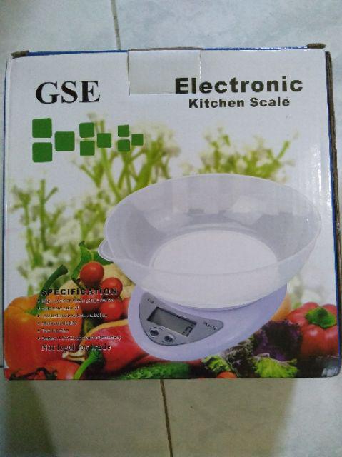 Timbangan Dapur Kue Roti Digital Mangkok Kitchen Scale Gse B 05