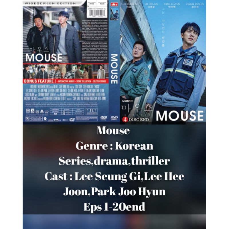 Mouse drama 2021 kaset drama Lee Seung gi baru