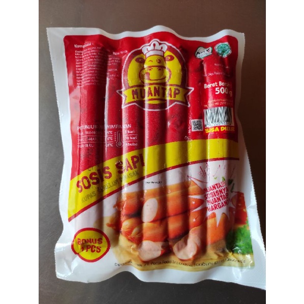 

Sosis Sapi Muantap 500 gram