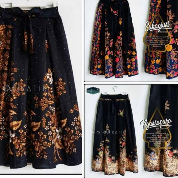 Siap Kirim.. ROK BATIK PAYUNG PANJANG PREMIUM ROK BATIK JUMBO BAWAHAN BATIK ROK BATIK KARET ROK EXLU