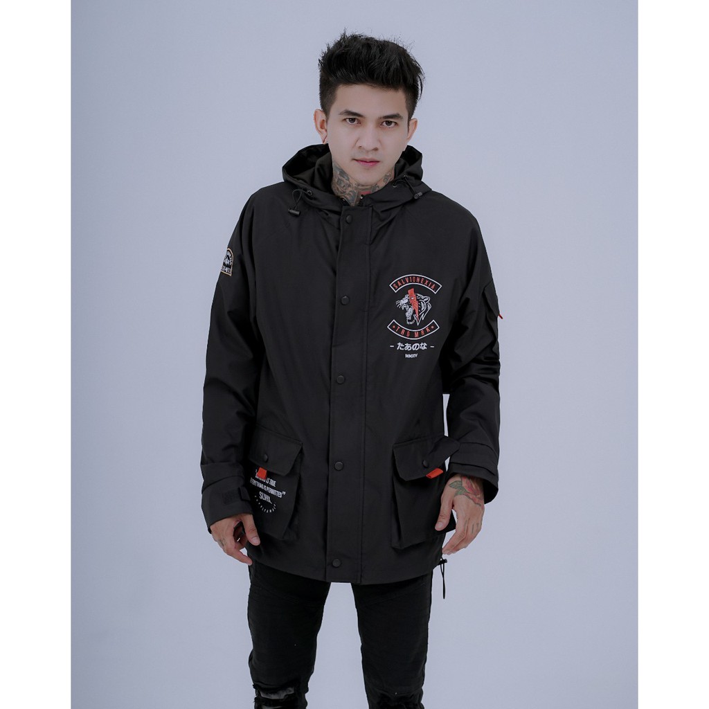 JAKET PRIA - JAKET WANITA SALVIO HEXIA - JAKET CAGOULE SALVIO 3D - JAKET PARASUT