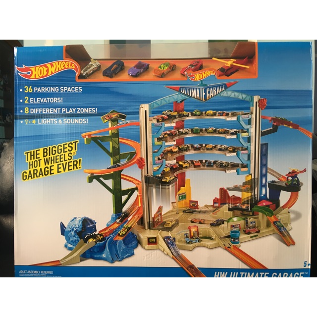 hot wheels track ultimate garage