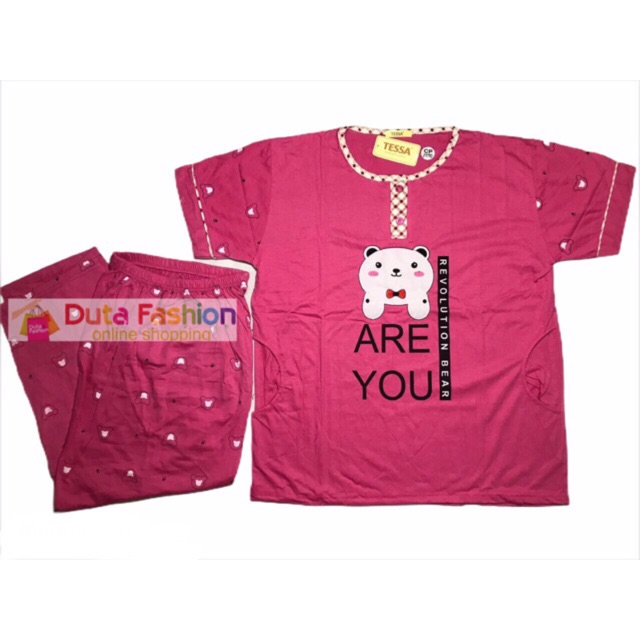 BAJU TIDUR CP JUMBO TESSA - BAJU TIDUR TESSA