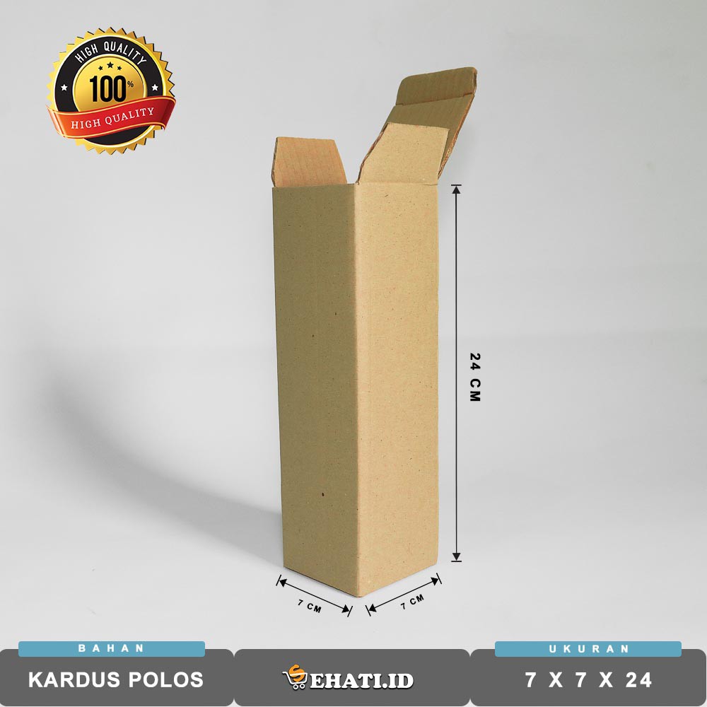 

KARDUS | BOX | KARTON PACKING ( 7 x 7 x 24 CM )