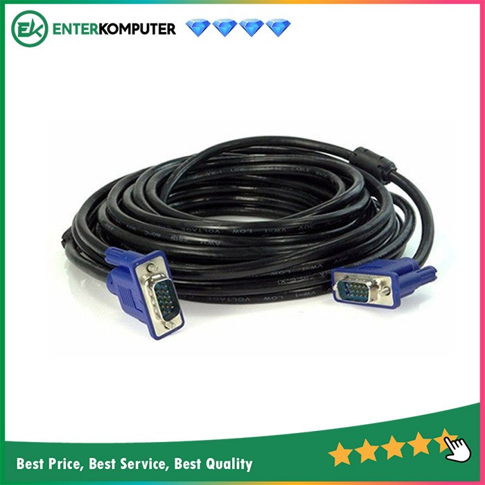 Accessories Kabel VGA To VGA Standar 30 Meter