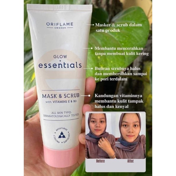 GLOW ESSENTIALS MASK AND SCRUB