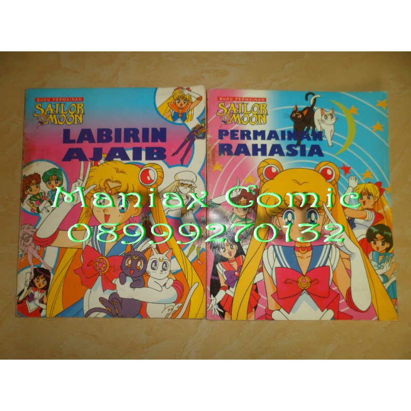 Buku Permainan Sailor Moon 2 Buku