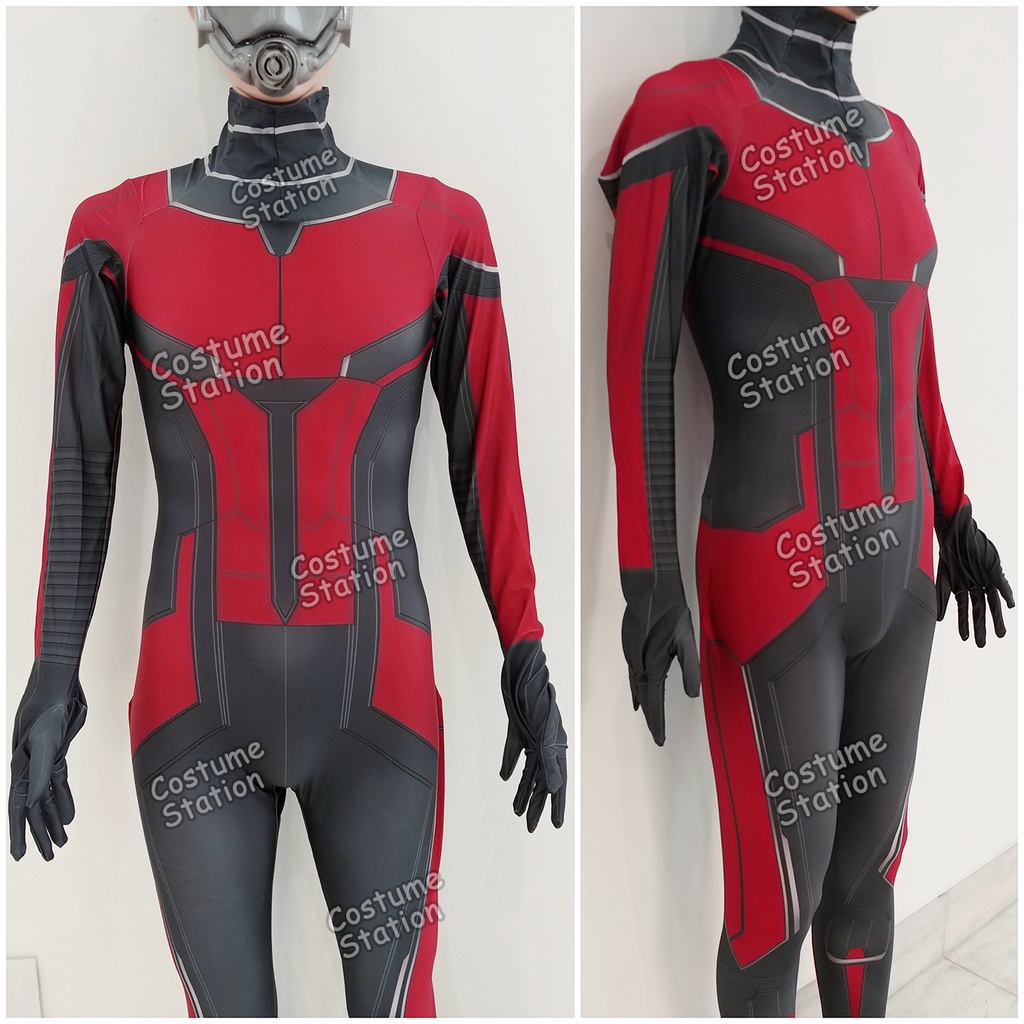 Kostum Antman / Costume Superhero Marvel Avengers pria dewasa