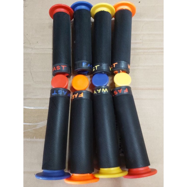 Handgrip Karet Bulu Fask Way/Grip Karet Stang Motor Bulu