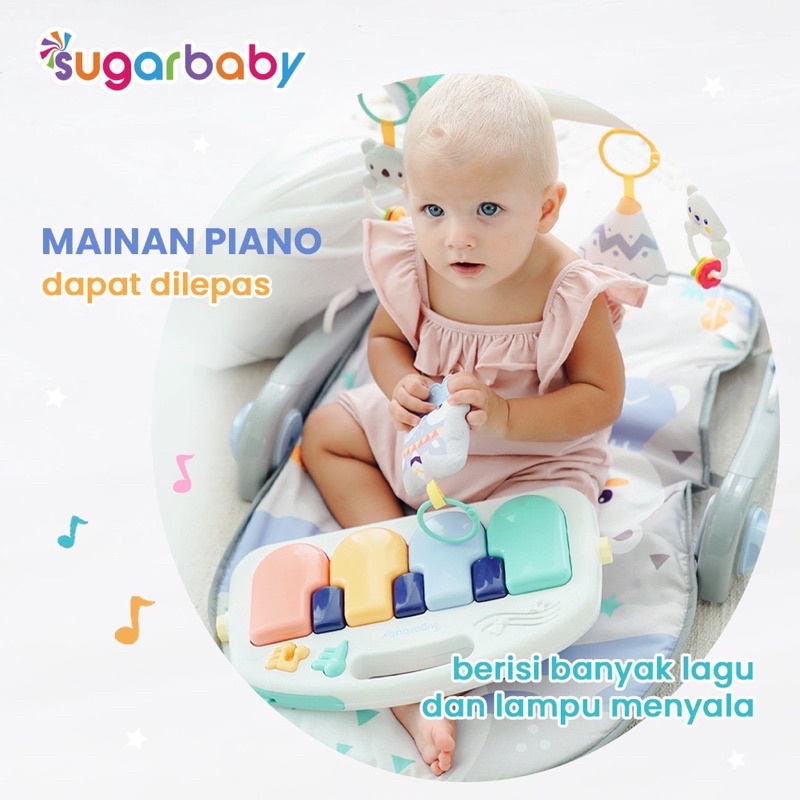 SUgar Baby 2in1 Baby Walker Playmate / Playmate Bayi / Baby Walker