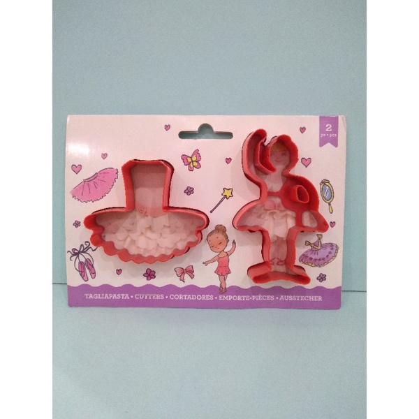 Cetakan Cookies Ballet/Cookies Cutters 2 pcs