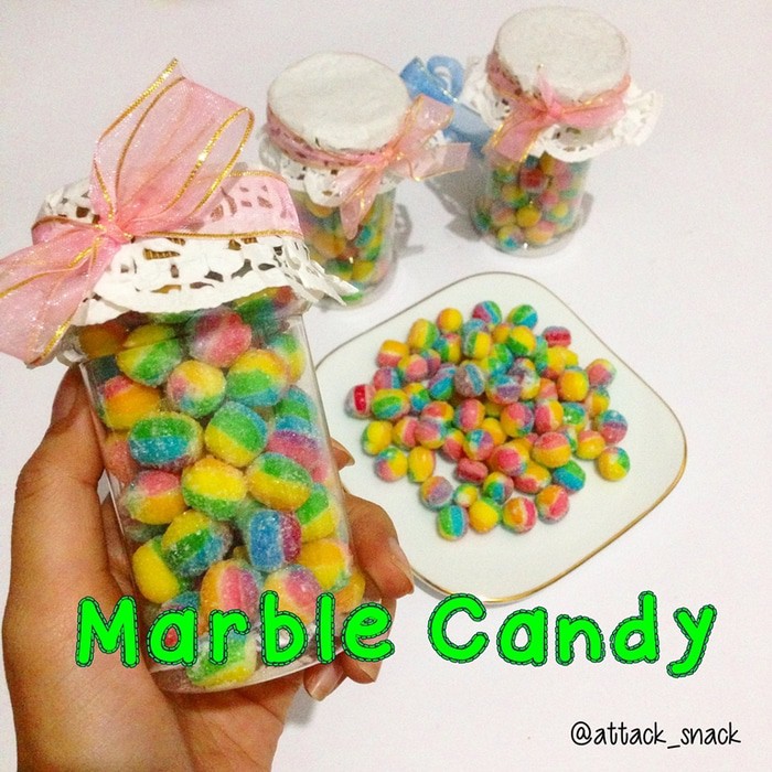 

Marble Candy / Candy Roll / Sticky Candy / Permen bola Lucu Unik