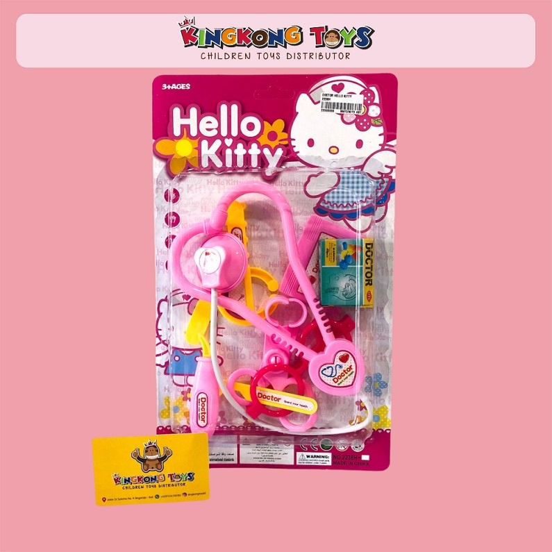 MAINAN DOKTER SET KITTY / DOKTER-DOKTERAN HELLO KITTY / DOCTOR SET KITTY / 22000009