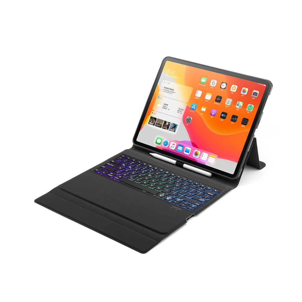BLUEFINGER W129S - Bluetooth Keyboard Case Non Touchpad iPd Pro 12.9