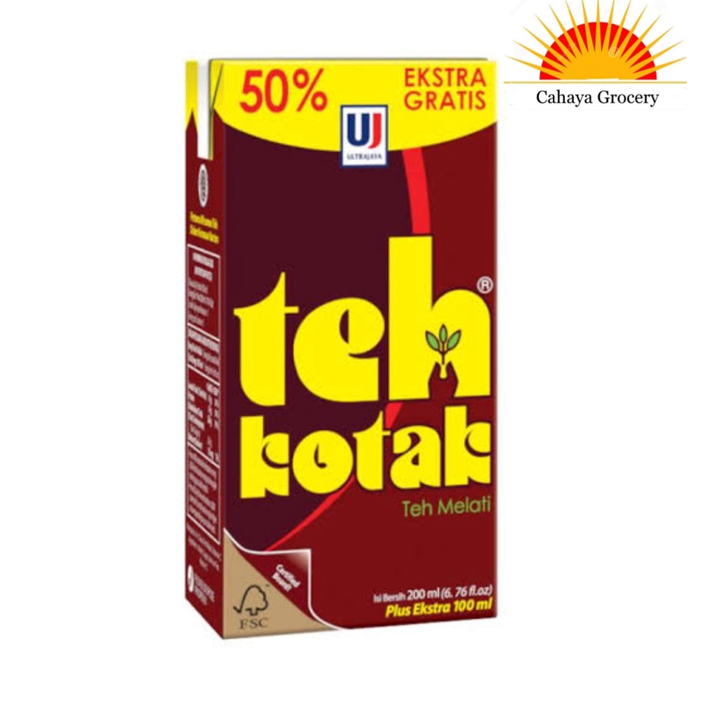 

Teh Kotak Original Teh Melati 200 ml X 24 Pcs