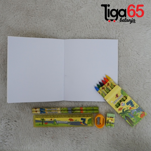 365 STATIONERY SET #41023 Buku &amp; Alat Tulis Anak / Karakter Fancy Gambar Lucu