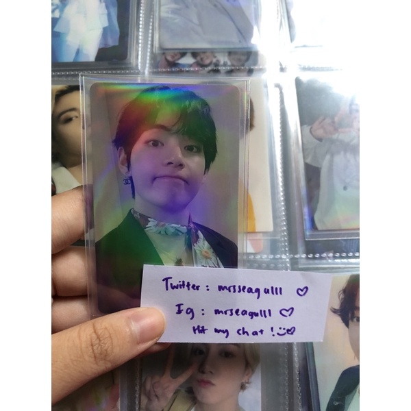 WTT PC MEMORIES BLURAY 2019 BTS V TAEHYUNG MEMO BR TO JUNGKOOK SAME VERSION