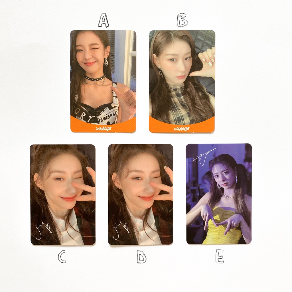 ITZY IT'z ME Photocard Yeji Lia Ryujin Chaeryeong Yuna