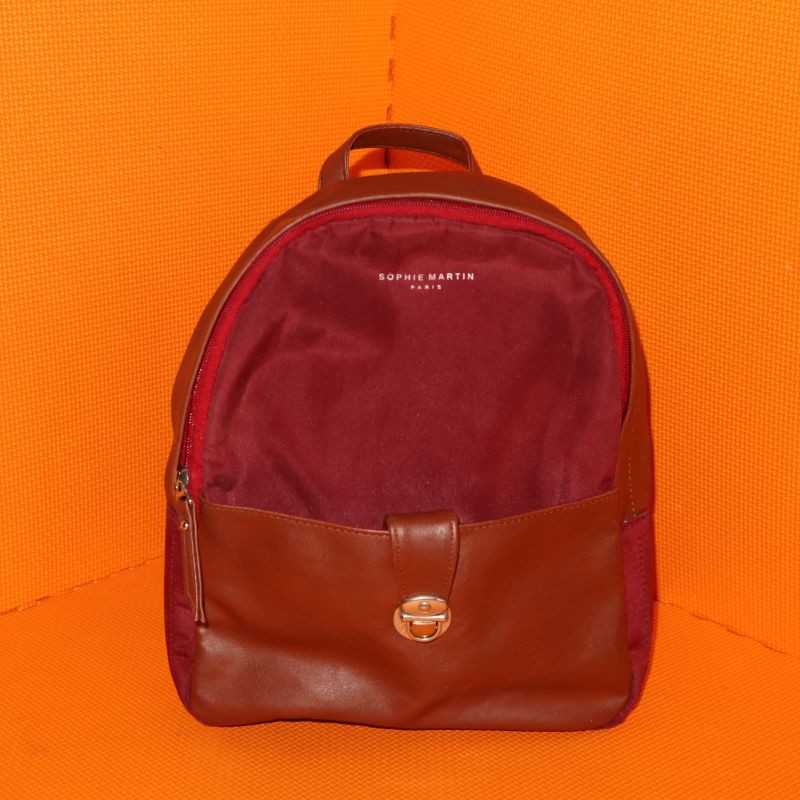 Tas Ransel Backpack Wanita Bag Sophie Paris Martin Merah