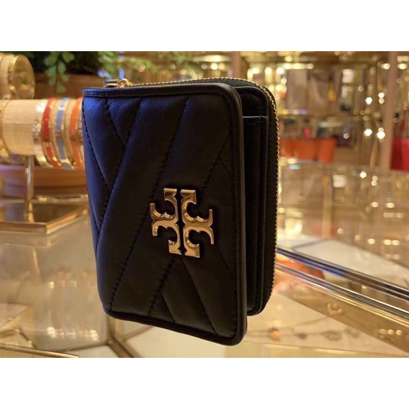 Tory Burch Kira Chevron Mini Slim Wallet (TB4F8833)