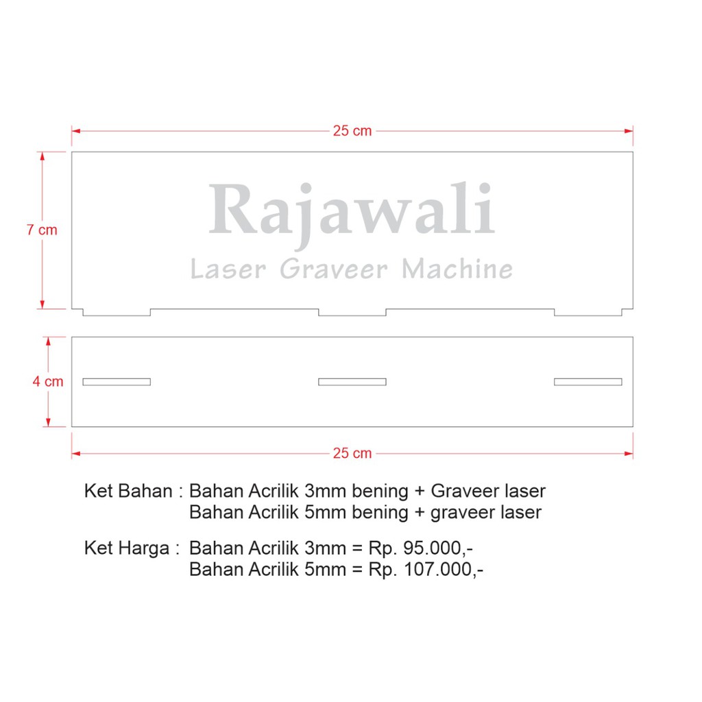 

PAPAN NAMA MEJA ACRYLIC