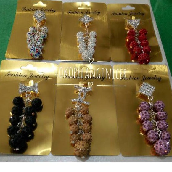 Bros Dagu Anggur Boldis Blinkblink / bros Aksesoris Murah / Bross Handmade Tokopelanginicer