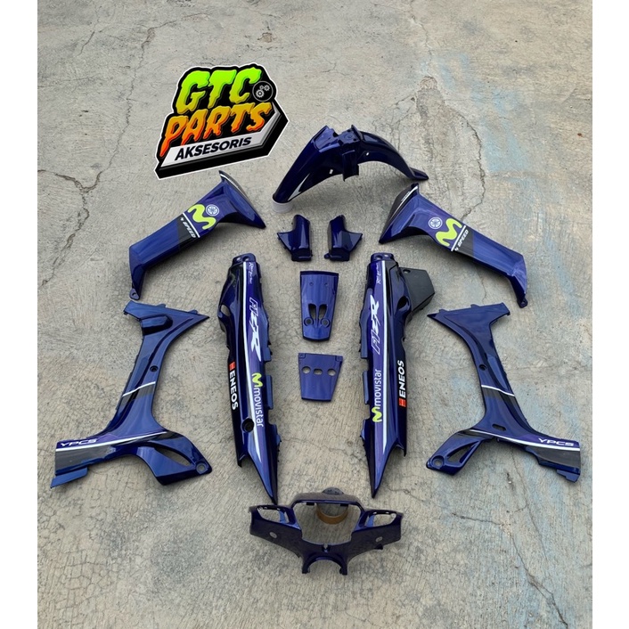 Paket cover bodi body badi fiz r set halus fizr movistar biru