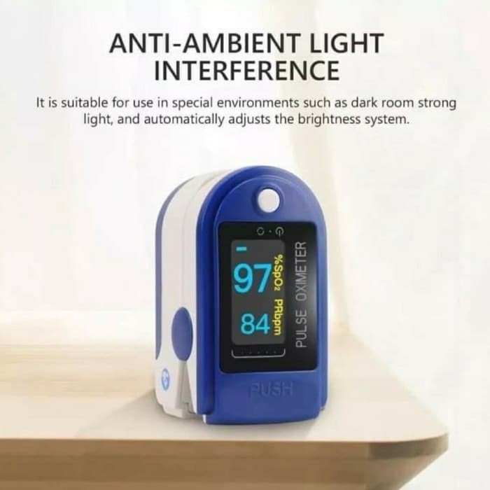 FINGETRIP PULSE OXIMETER ALAT UKUR KADAR OKSIGEN DAN DETAK JANTUNG