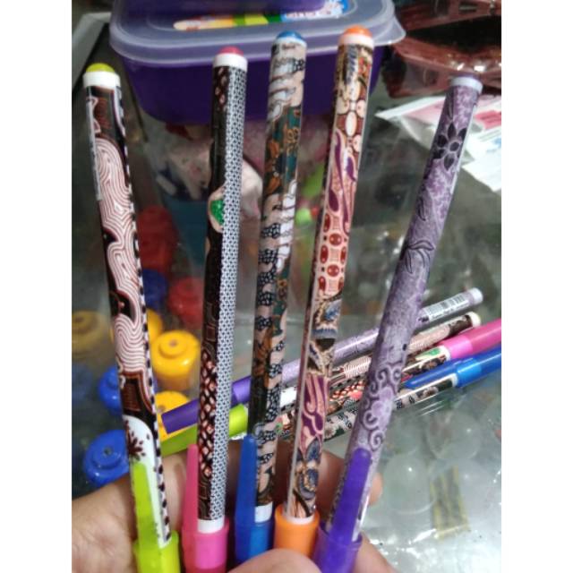 

Pulpen bolpenku batik