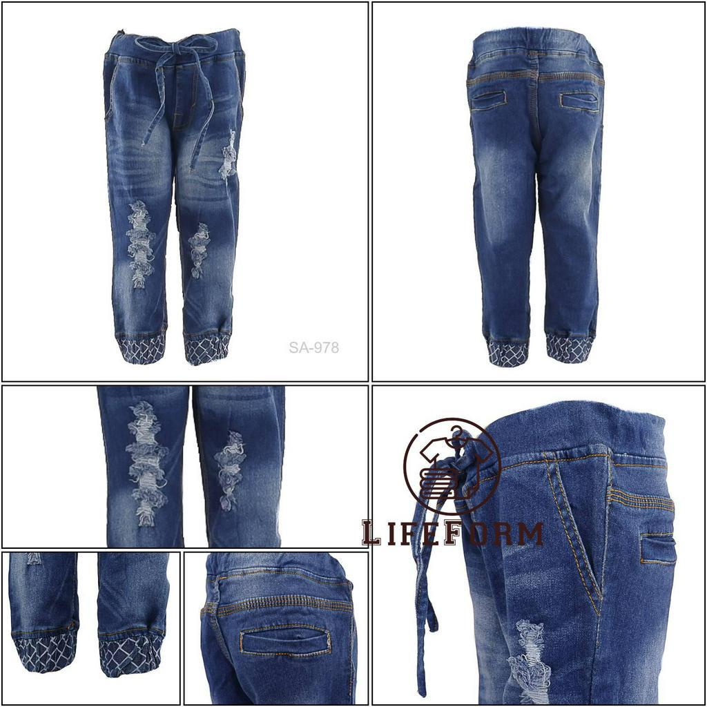 [SA978] Celana Jeans Anak wanita 7/8 Top up