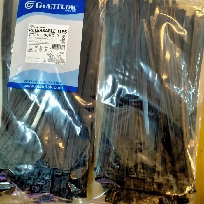 

Holder | Cable Ties Giantlok 30Cm Hitam Bisa Dibuka