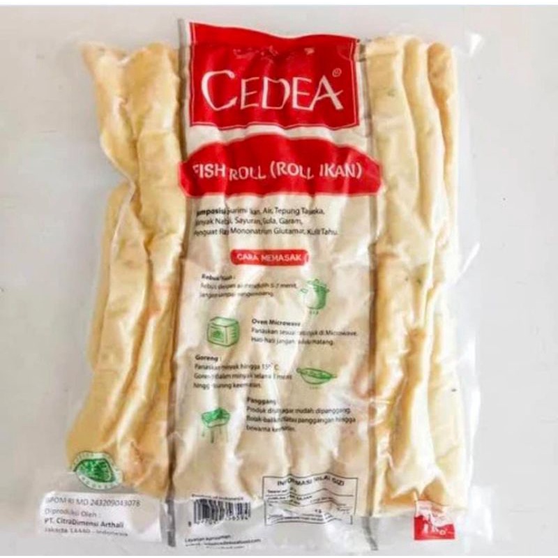 

cedea fish roll / otak-otak ikan