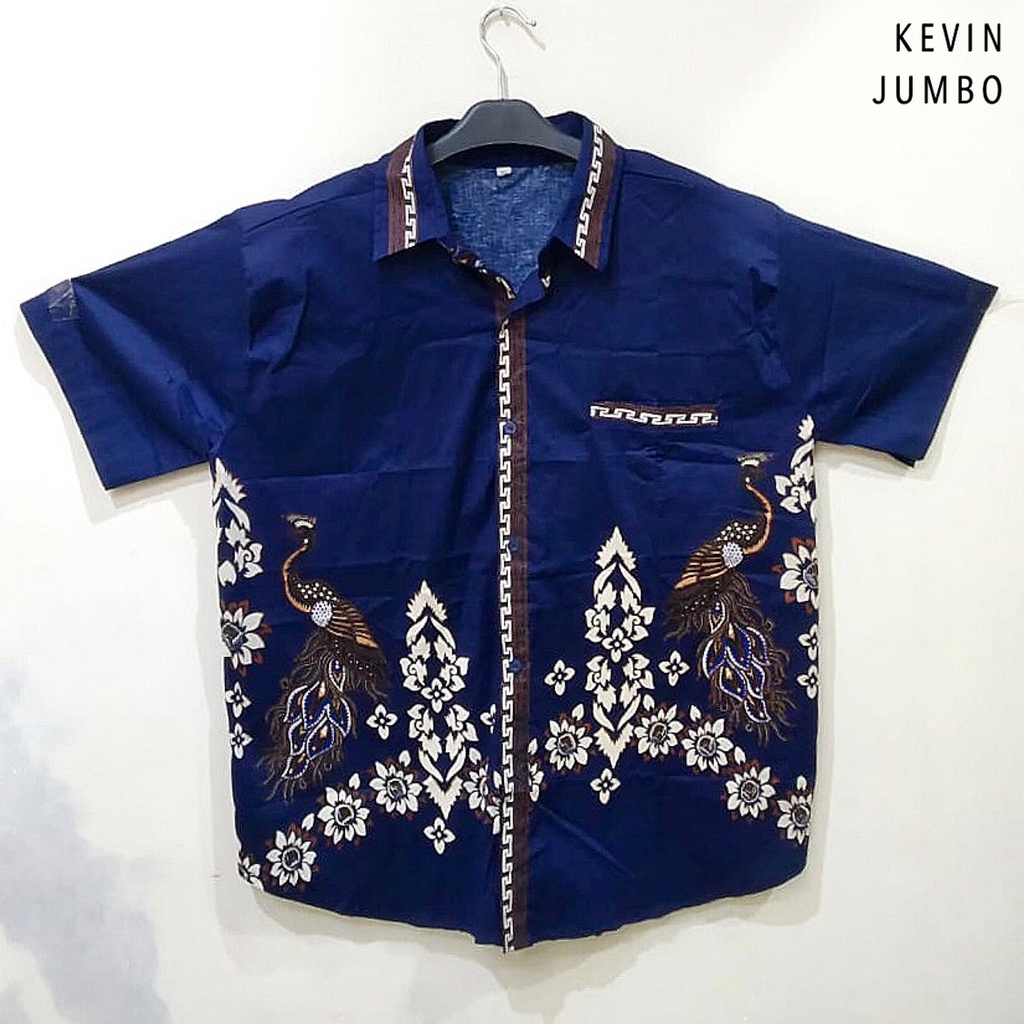 FAMILY BATIK / BATIK COUPLE / SERAGAM BATIK / BATIK SERAGAM KANTOR / JM / KEVIN FAMILY-KEVIN - JUMBO