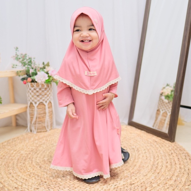 HONEYBLOSSOM gamis bayi / gamis bayi perempuan alesha / gamis bayi perempuan 6 12 bulan