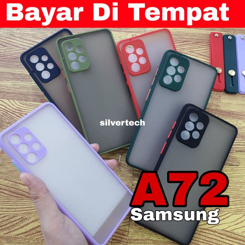 Kesing Samsung A72 Softcase Samsung A72 Silikon Samsung A72