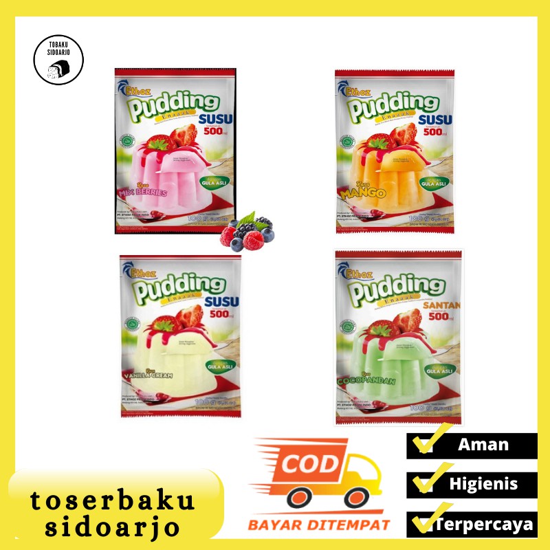 

Ethoz Pudding Enaaak Susu Aneka Rasa 100gr