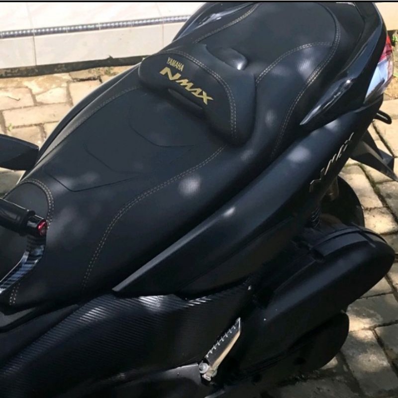 Kulit jok Nmax 2020 2026 press MBtech original - kulit jok Nmax - Jok Nmax - jok model eropa - jok c