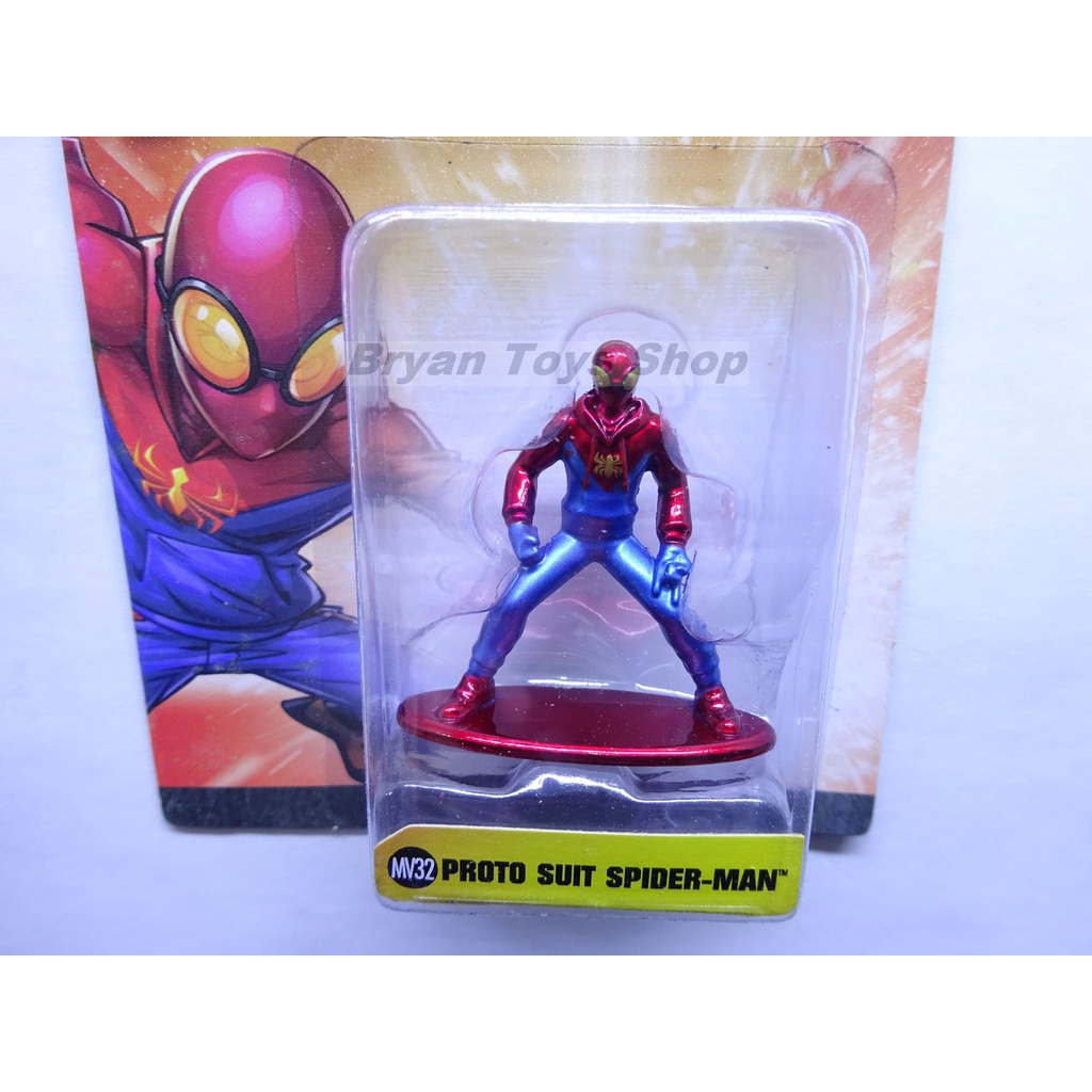 Jada Nano Metalfigs Marvel Spiderman Proto Suit Spider-Man