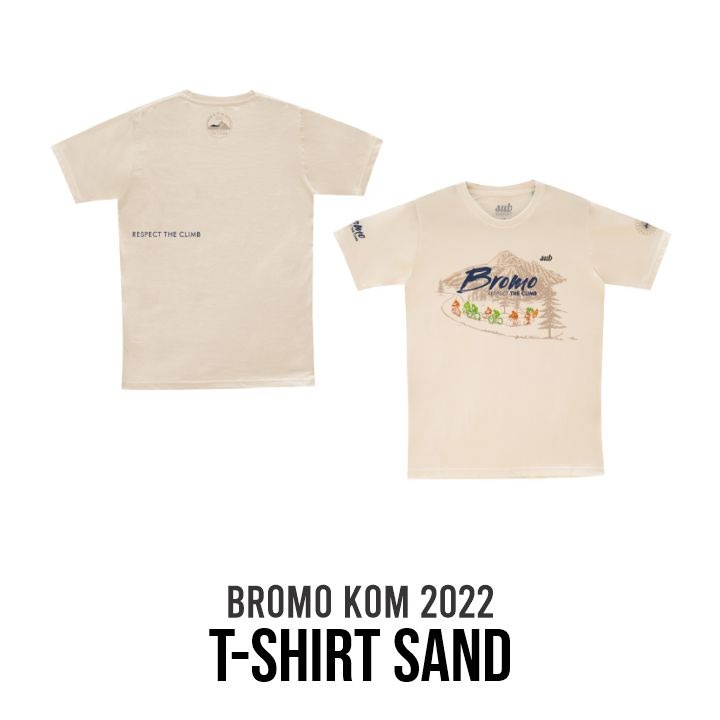T-Shirt Sub Jersey Bromo Sand 2022 SubJersey Sepeda Gowes Baju