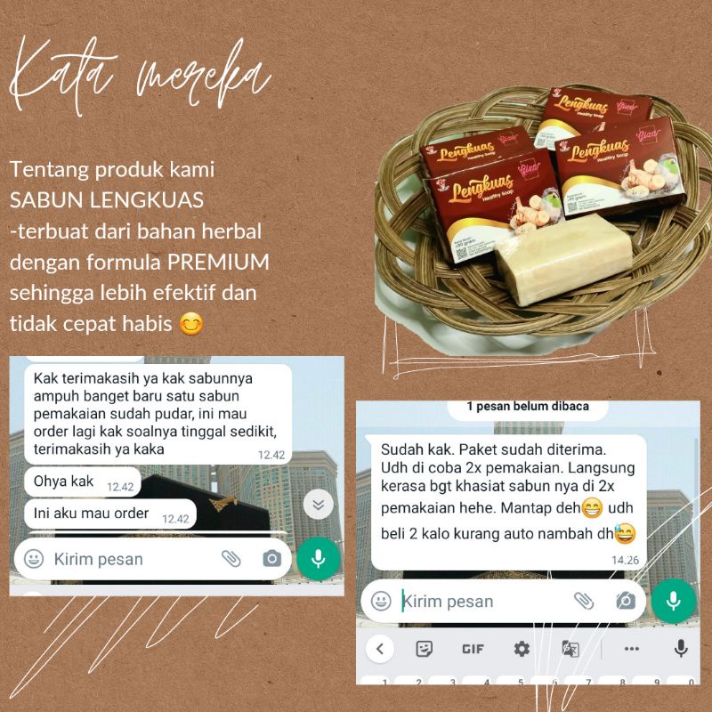 Sabun Lengkuas Penghilang Panu dan Gatal Gatal yang Ampuh dan Terlaris