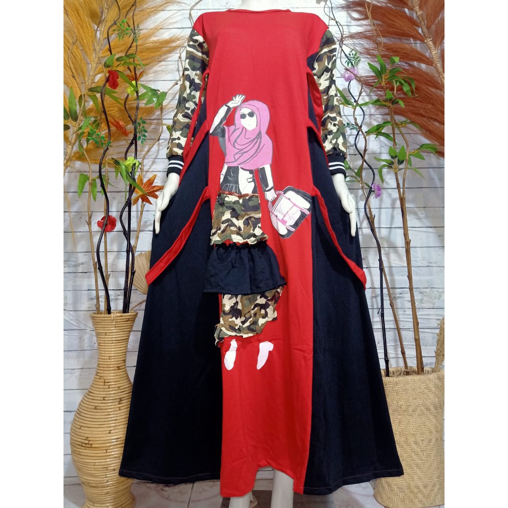 LANGSUNG KIRIM gamisd chitato / gamis berbytery import